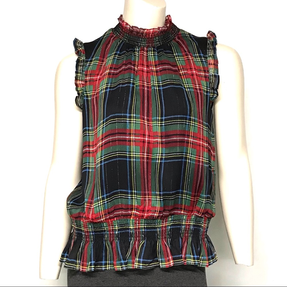 J Crew plaid
